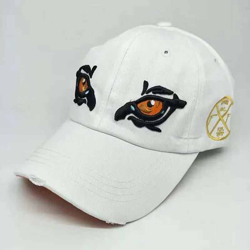 XEONGKVI أوروبا أمريكا التطريز خطابات قبعة بيسبول العلامة التجارية Snapback عيون القطن القبعات للنساء والرجال Casquette 56-60 سنتيمتر