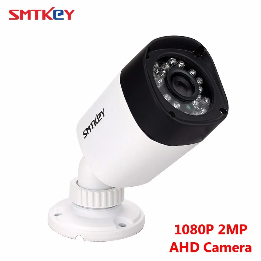 Черный или белый Цвет SMTKEY 1.0MP 2000TVL 3,6 мм встроенный ИК-фильтром AHD камеры видеонаблюдения Крытый видеонаблюдения 720 P AHD камера