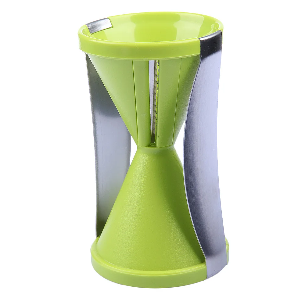 Green Color Kitchen Vegetable Spiralizer Zucchini Spaghetti Pasta Maker