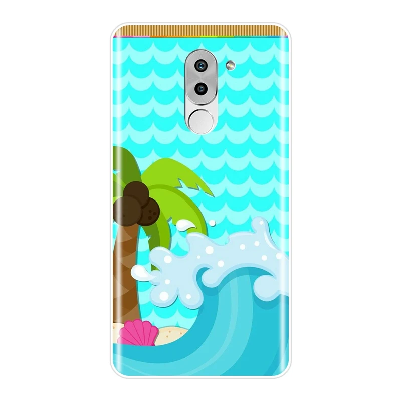 Силиконовый чехол для телефона Huawei Honor 6 5A 4X 5X 6X мягкая задняя крышка путешествий
