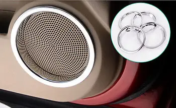 

Chrome Door Sound Speaker Frame Cover Trim For Nissan Qashqai Dualis 2011 - 2013