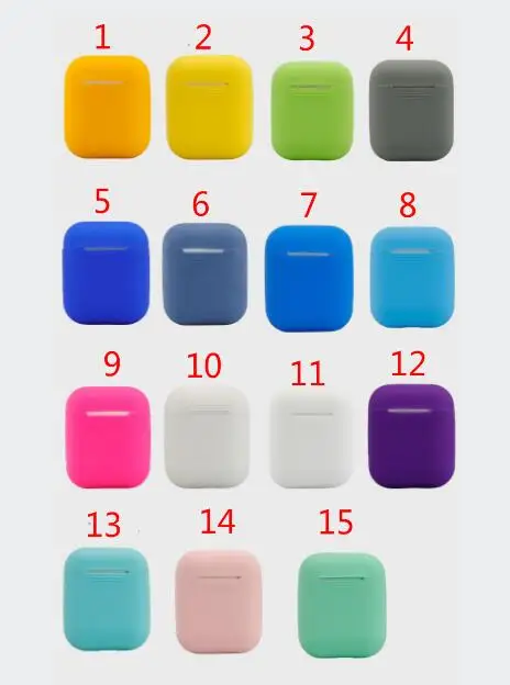 

Silicone Jelly Sleeve Charging Box Protective Bluetooth charge box Wireless Slip-proof cover for airpods