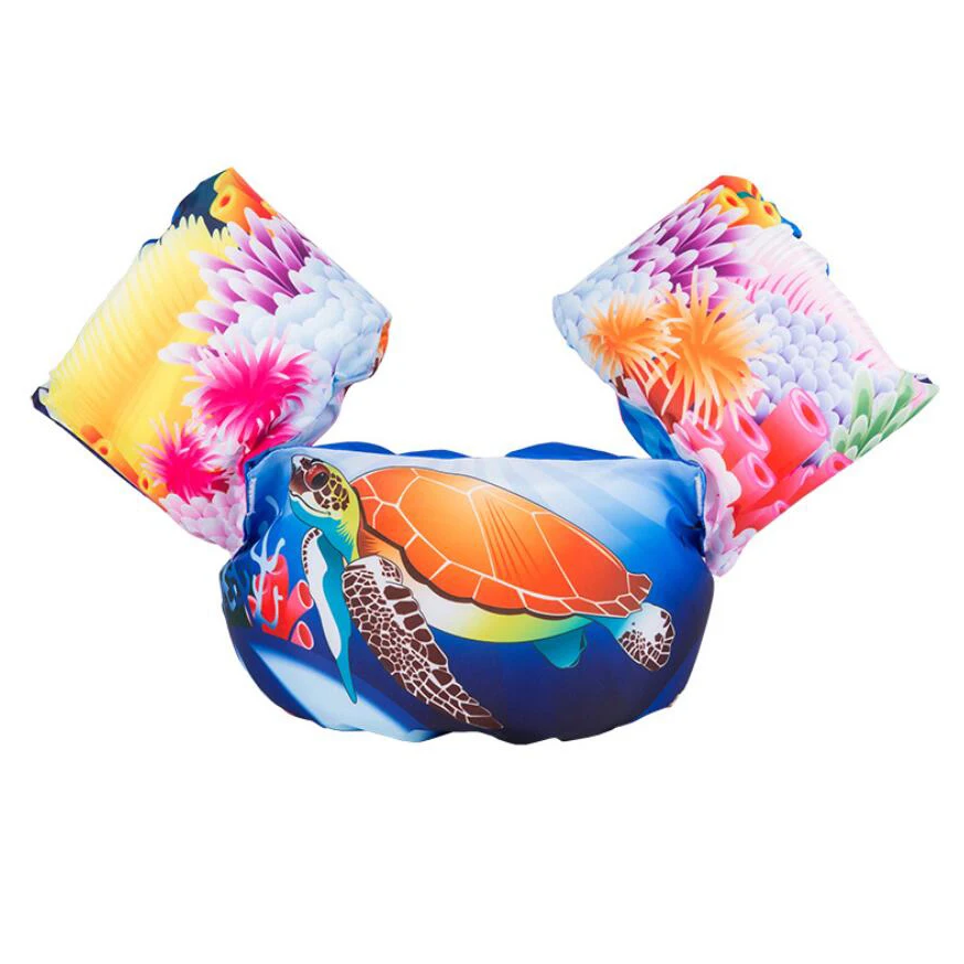 2-6Y Kids Swim Vest Baby Arm Float Circle Swim Trainer Child Life Vest Jacket Children Swimsuit Swimming Pool Accessories