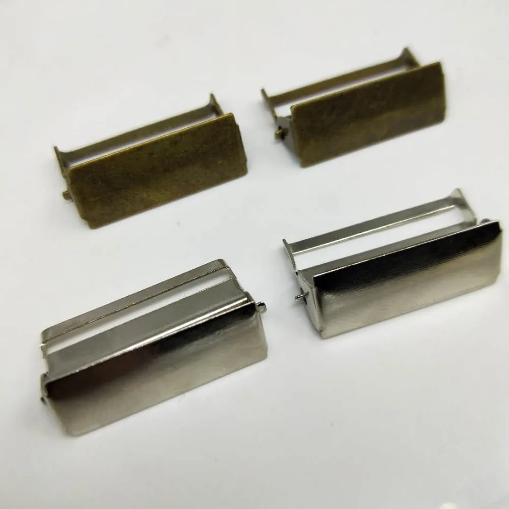 

100 pcs /lot Bronze/Silver metal buckle Suspenders adjustment buckles Craft Sewing materials,Clips Garment Accessories