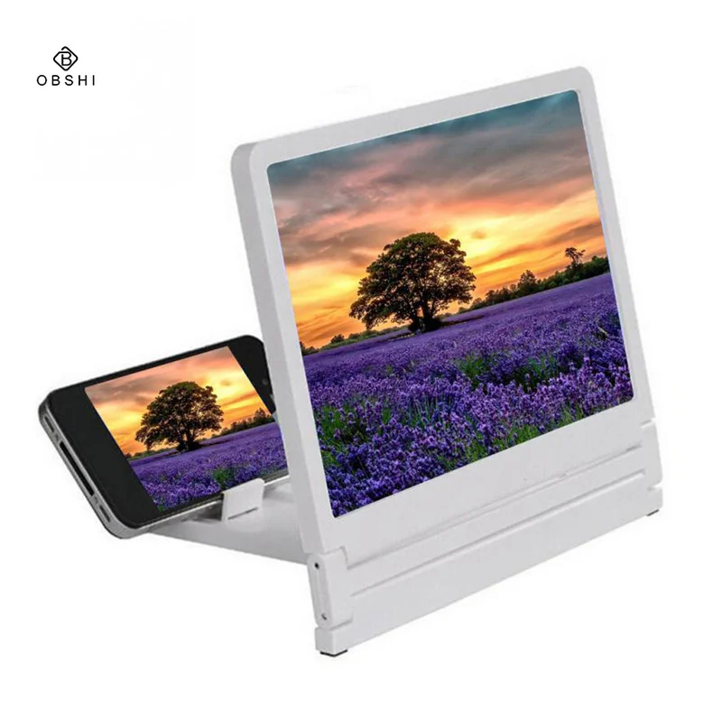 

Newest Mobile Phone Screen Magnifier Eyes Protection Display Video Screen Amplifier Folding Enlarged Expander Stand Drop Ship