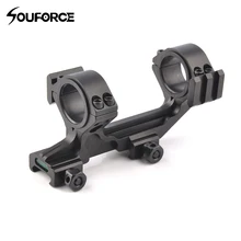 Двусторонний рельс с двумя винтами с пузырьками 25,4/30 мм кольцо 20 мм крепление Расширенная рельсовая база для Пикатинни охоты