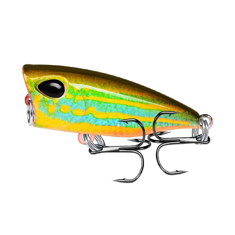 Yuewins 42 مللي متر 3.5g البسيطة بوبر الصيد السحر إيسكا الاصطناعي الصيد الطعم Crankbait Wobblers العائمة الطعم الكارب بايك QA1119