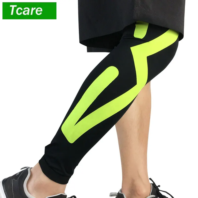 

1Pcs Compression Leg Sleeves Knee Brace for Sports, Running, Basketball, Calf Knee Pain Relief, Improve Blood Circulation