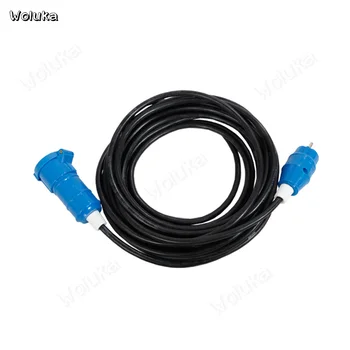 

Red Headlamp spotlight Power cord 10 m can be used for 2000W lamp power extension European standard plug CD50 T03