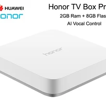 HUAWEI Honor tv Box Pro 4K выход 2 Гб Ram 8 Гб Flash UI дизайн AI вокальное управление Bluetooth 4,0 Wifi RJ45 USB HDMI порт