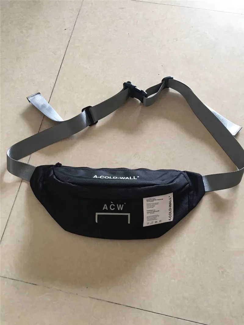 

A-COLD-WALL ACW Waist bag Backpacks Casual streetwear chest bag kanye west