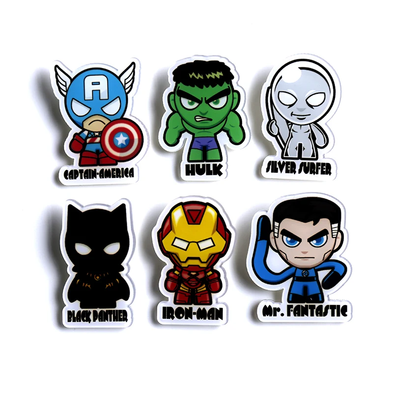 

Nengdou Y26 Creative Cartoon Superman Icon Anime Brooch Badge For Boy Backpack Pin For Clothing Accessories Acrylic Badges