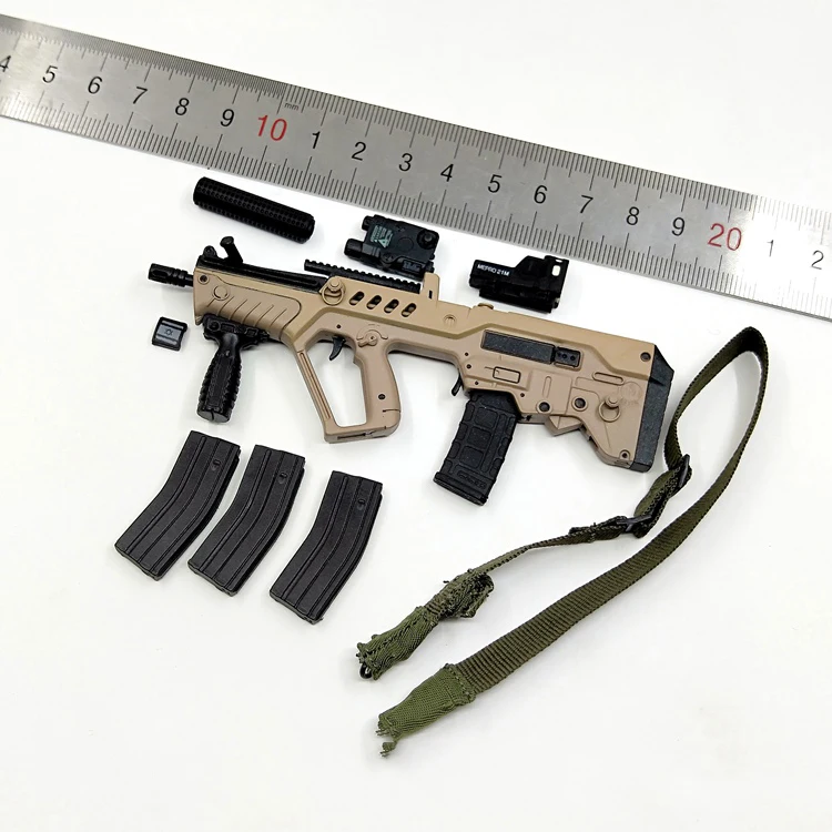 

1/6 FS-73017 Israel Wild Boy Special Forces TAR21 Gun Weapon Models for 12''Action Figures Bodies Accessories