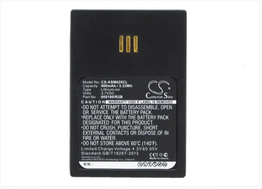 

Cameron Sino 900mAh battery for AASTRA DH4-BAAA/2B DT690 DT692 for ASCOM 9D62 D62 i62 i62 Messenger Protector Talker