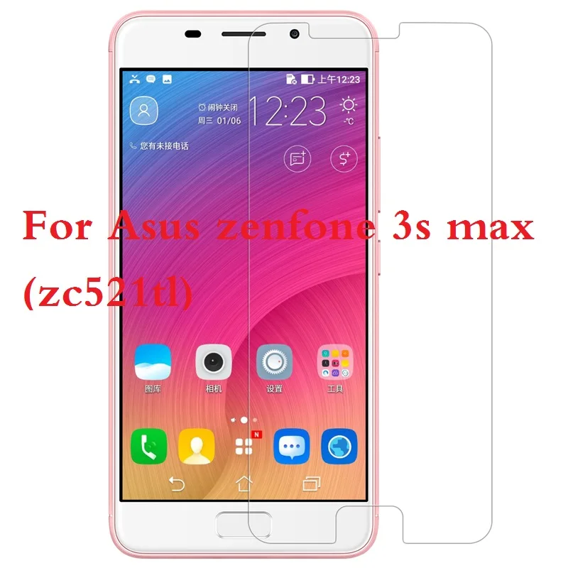Защитное стекло для Asus zenfone 3 s max zc521tl защита экрана 9H 2.5D премиум пленка asus