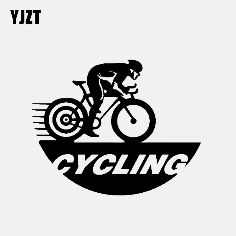 

YJZT 13.6*11CM CYCLING Decor Car Sticker Vinyl High Quality Accessories Motorcycle Graphic C12-1581