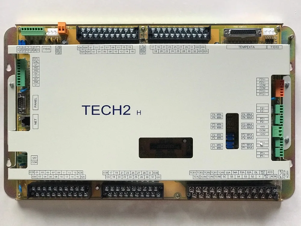 Techmation TECH2 + HMI Q8M полный комплект системы управления для машины литья под давлением