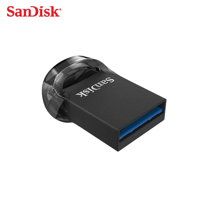 SanDisk FIT USB 3,1 флешки 128 ГБ 64 ГБ USB Флешка 32 ГБ 16 ГБ 130 МБ/с. хранения Pen Drive U диска Flashdisk для компьютера