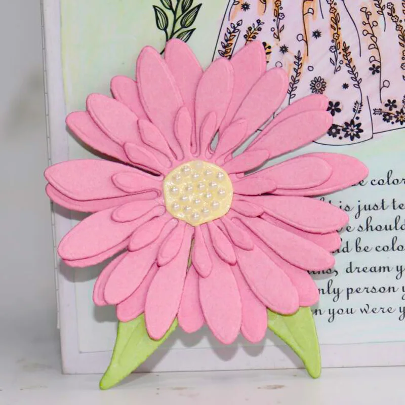 

Flower dies Frame Background Craft Die Metal Cutting Dies Paper Dies Cut for DIY Paper Card making Scrapbooking Decoration
