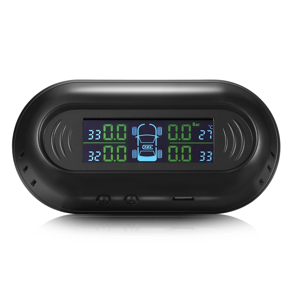 ZEEPIN G50 солнечные TPMS Высокое разрешение ЖК дисплей Экран Дисплей автомобильных