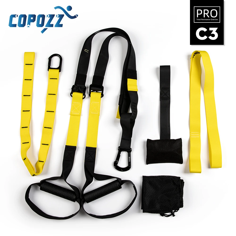 COPOZZ Resistance Bands Training Hanging belt Equipment Sport Gym
