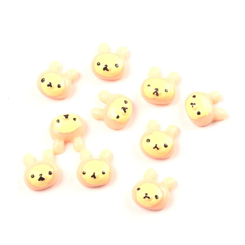 

20Pcs Colorful Animal Resin Decoration Crafts Beads Frame Flatback Cabochon Scrapbook DIY Embellishments Accessories