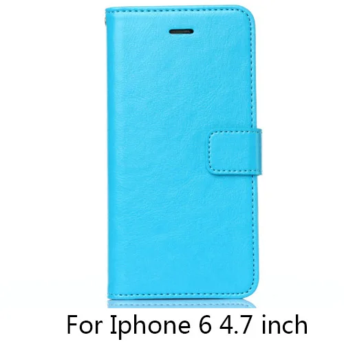 Бумажник Флип кожаный чехол с подставкой для Apple iPhone 6 и 6 Plus 4,7 5,5 дюйма роскошные сумки для телефонов Чехлы для iPhone6 4,7 дюймов чехлы - Цвет: 1