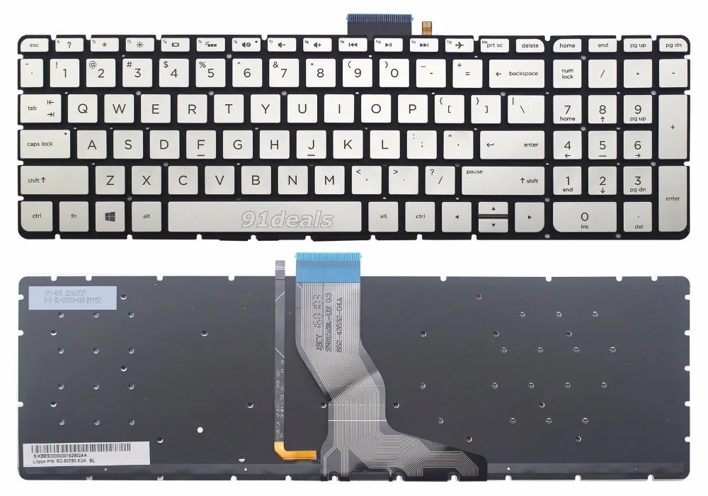 Новая клавиатура для ноутбука HP Star Wars 15 an an000 с американской