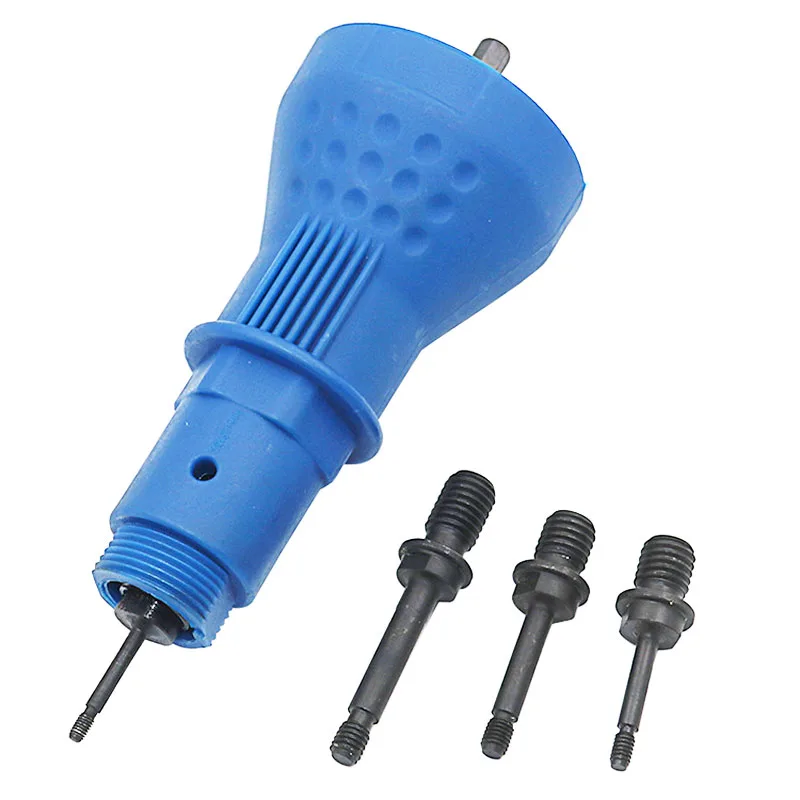 M3-M6 Rivet Nut Tool Adaptor Cordless Drill Adapter Rivet Nut Gun Battery Electrical Drill Riveting Machine