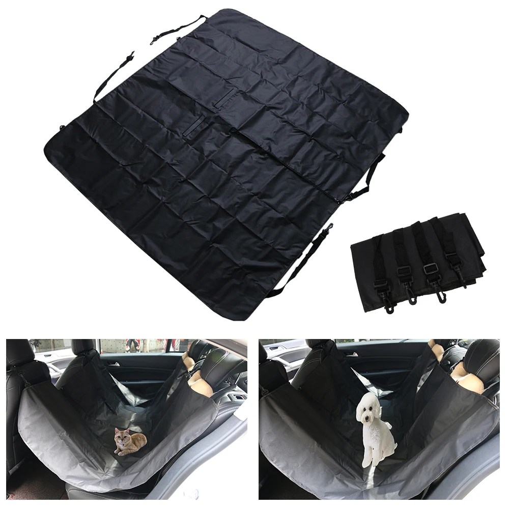 Car Rear Back Seat Pet Hammock Cover Waterproof Dustproof Dog Cat Safety Mat Carrier Cushion Pad Protection | Автомобили и