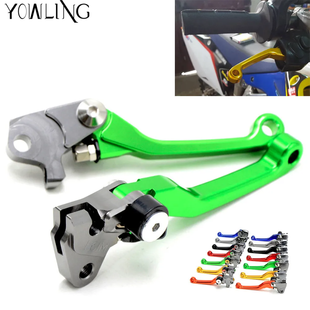 2016 New CNC Pivot Clutch Brake Lever For KAWASAKI KX65 KX85 2000 2001