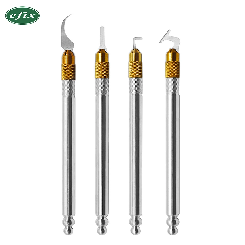 4Pcs Tool Knife for Rework of Mobile Maintenance Chip Edge scraping