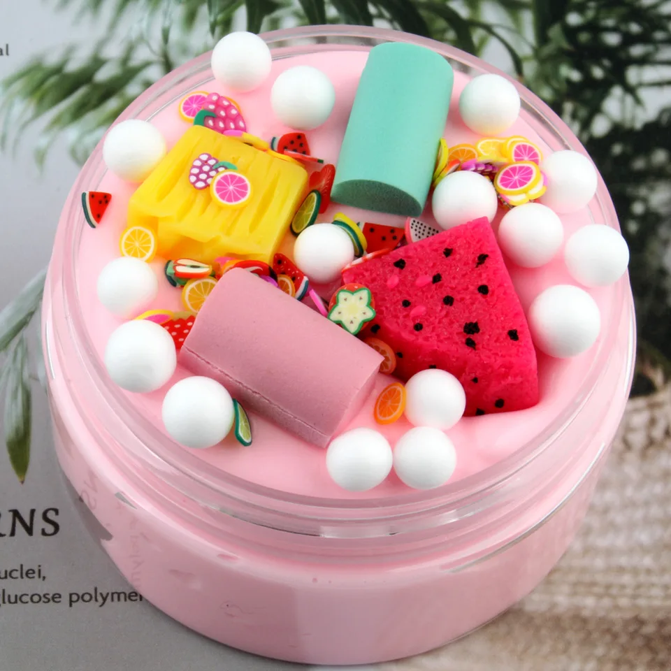 fruit clay slime