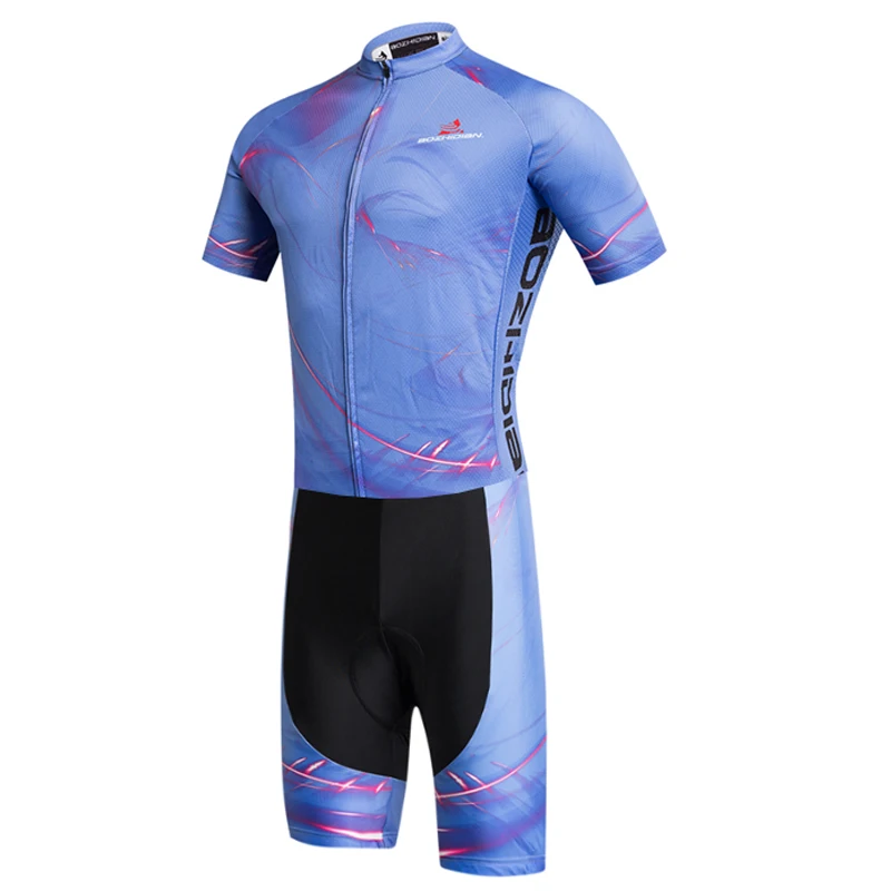 

New Summer Men Cycling Clothing one piece Skinsuit Mtb Bodysuit Ropa Ciclismo Quick Dry bicycle wear # SK0001804220