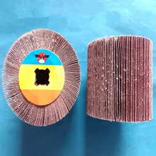 120 мм X 100 мм барабанный Фибровый абразивный диск для полировки нержавеющей стали