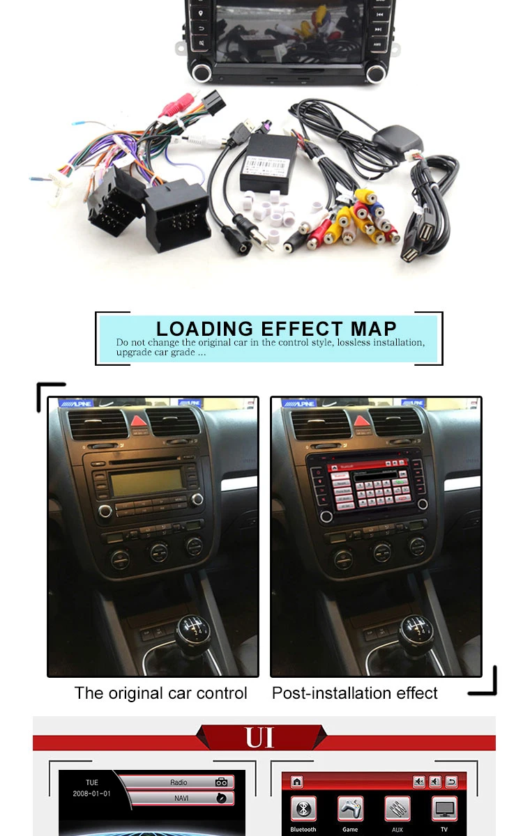 Sale LJDA 2 Din 7 Inch Car DVD Player for VW Golf/6 Golf 5 Passat b7/cc/b6/SEAT leon/Tiguan/Skoda Octavia Multimedia GPS Radio Canbus 6 Sale LJDA 2 Din 7 Inch Car DVD Player for VW Golf/6 Golf 5 Passat b7/cc/b6/SEAT leon/Tiguan/Skoda Octavia Multimedia GPS Radio Canbus 6