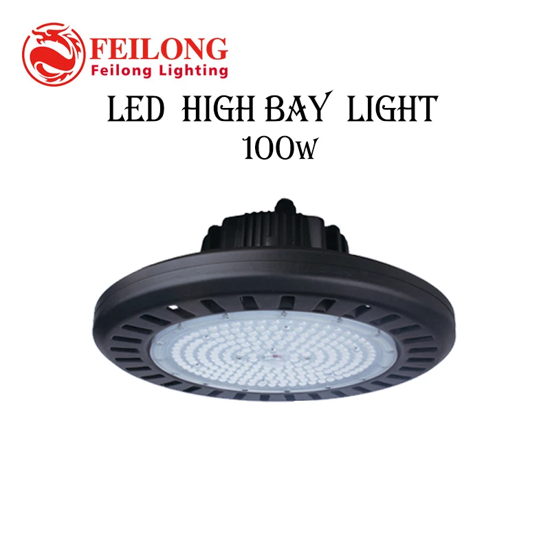 

Free shipping hot sale model high bay light 130-140lm/w factory price 200w led UFO high bay light