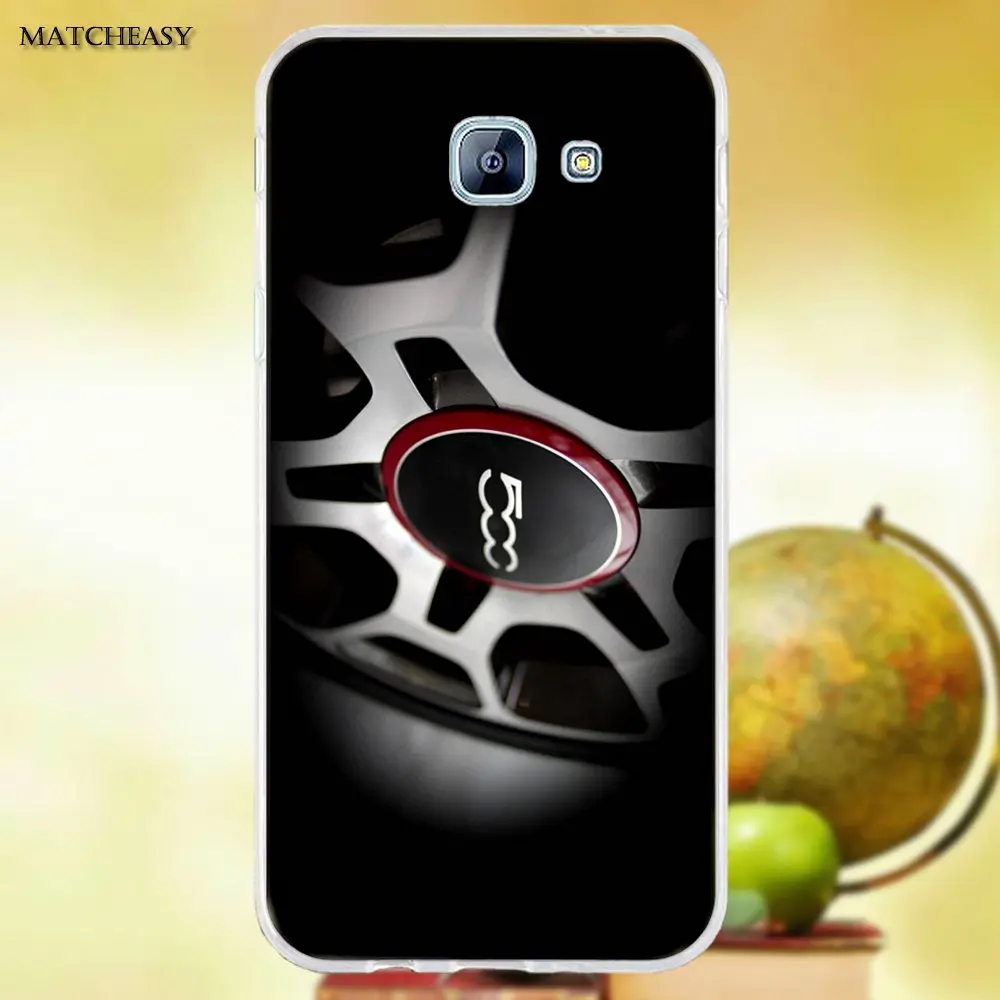 Oedmeb Fiat Abarth логотип ТПУ чехлы Чехол для Samsung Galaxy A3 A5 A7 J1 J2 J3 J5 J7 2015 2016
