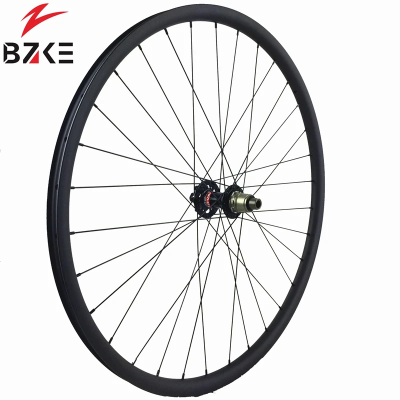 Flash Deal 29inch MTB bicycle wheels boost carbon wheels for mountain bike Novatec boost hubs 110*15 148*12 carbon wheelset 29er 30mm width 5