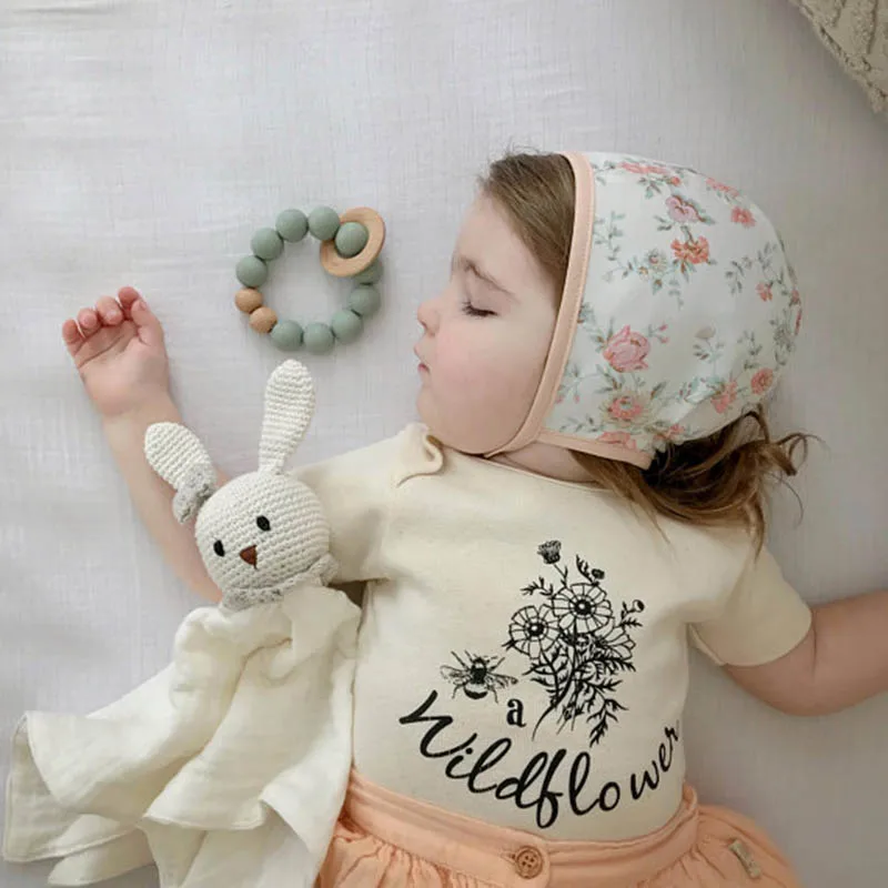 YSCULBUTOL Be A Wild Flower боди для малышей цветочный красивый детский подарок одежда