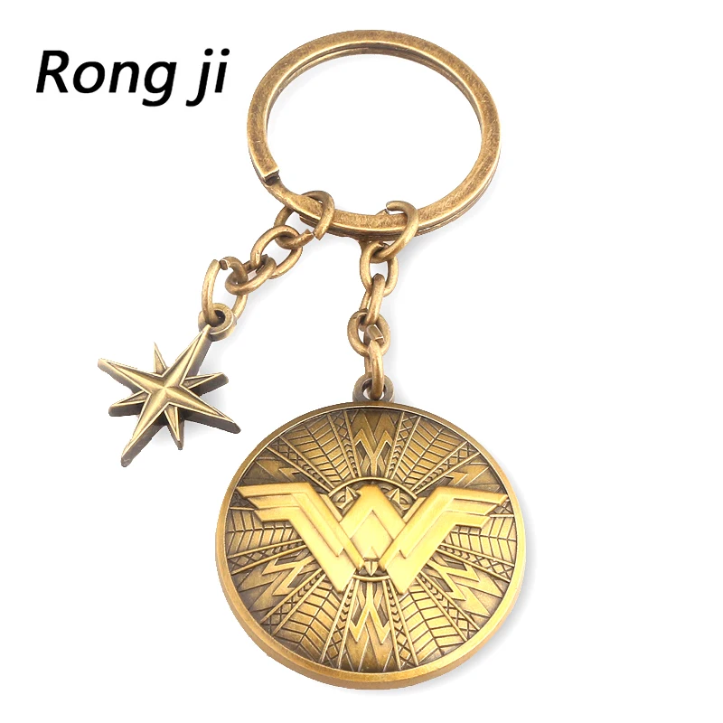 Модный брелок с логотипом чудо женщины подарочные украшения фанов|fashion keychain|keychain