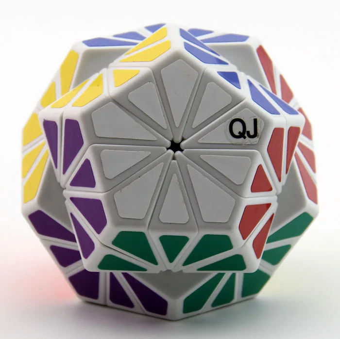 Оригинал высокое качество QiJi Хризантема волшебный куб QJ Megaminxeds скоростная головоломка Рождественский подарок идеи детские игрушки для