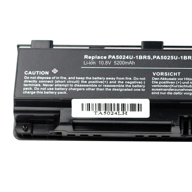 7 xinbox 6cell 5200 мАч PA5024U-1BRS PA5025U PA5026U Батарея для Toshiba Satellite C800 C805 C850 C855 C870 L800 L845 S850 P855