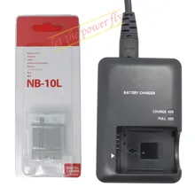 NB 10L NB-10L Rechargeable Battery + CB-2LCE CB-2LC Charger For Canon PowerShot G1 X G1X G15 G16 SX40 HS SX40HS SX50 HS SX50HS