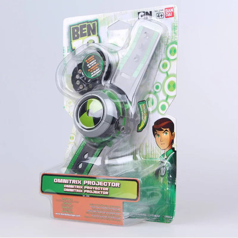 Ben 10 Ultimate Omnitrix часы Стиль Дети проектор часы Япония подлинные Ben10 часы игрушки наручные часы