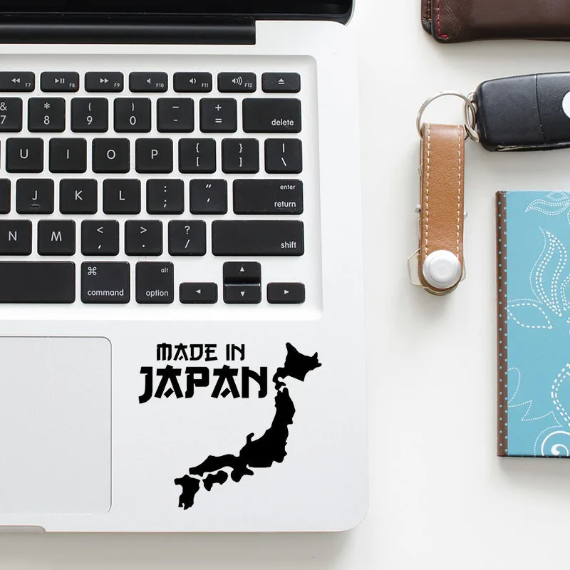 Сделано в Японии юморная наклейка для ноутбука трекпад наклейка для Macbook Pro Air retina 11 12 13 15 дюймов Mac hp Mi тачпад для ноутбука Кожа