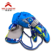 Новые лыжные перчатки для девочек и мальчиков, полный палец, сноуборд, мотоцикл, зимние теплые перчатки для верховой езды, Велоспорт Лыжный спорт, сенсорный экран, зимние детские перчатки