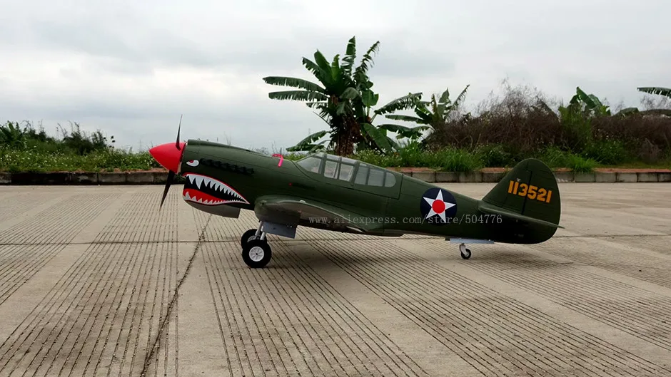 p40 rc airplane