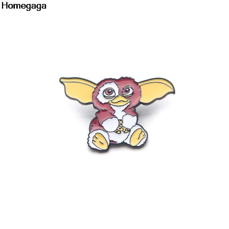 Homegaga Gremlins Gizmo эмалированные булавки для одежды подарок ювелирные изделия para сумка рубашка шляпа рюкзак брошь со знаком отличия Значки для мужчин D1916