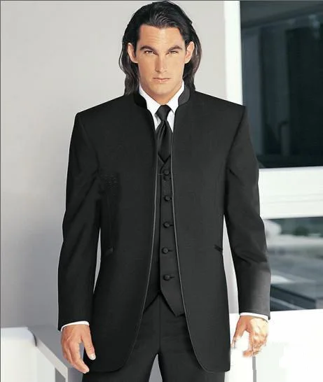 Trajes formales para hombre, trajes de negocios, trajes de novio, ropa de  boda, esmoquin, color negro, barato, envío gratis|tuxedo styles|style  tuxedocustom made - AliExpress